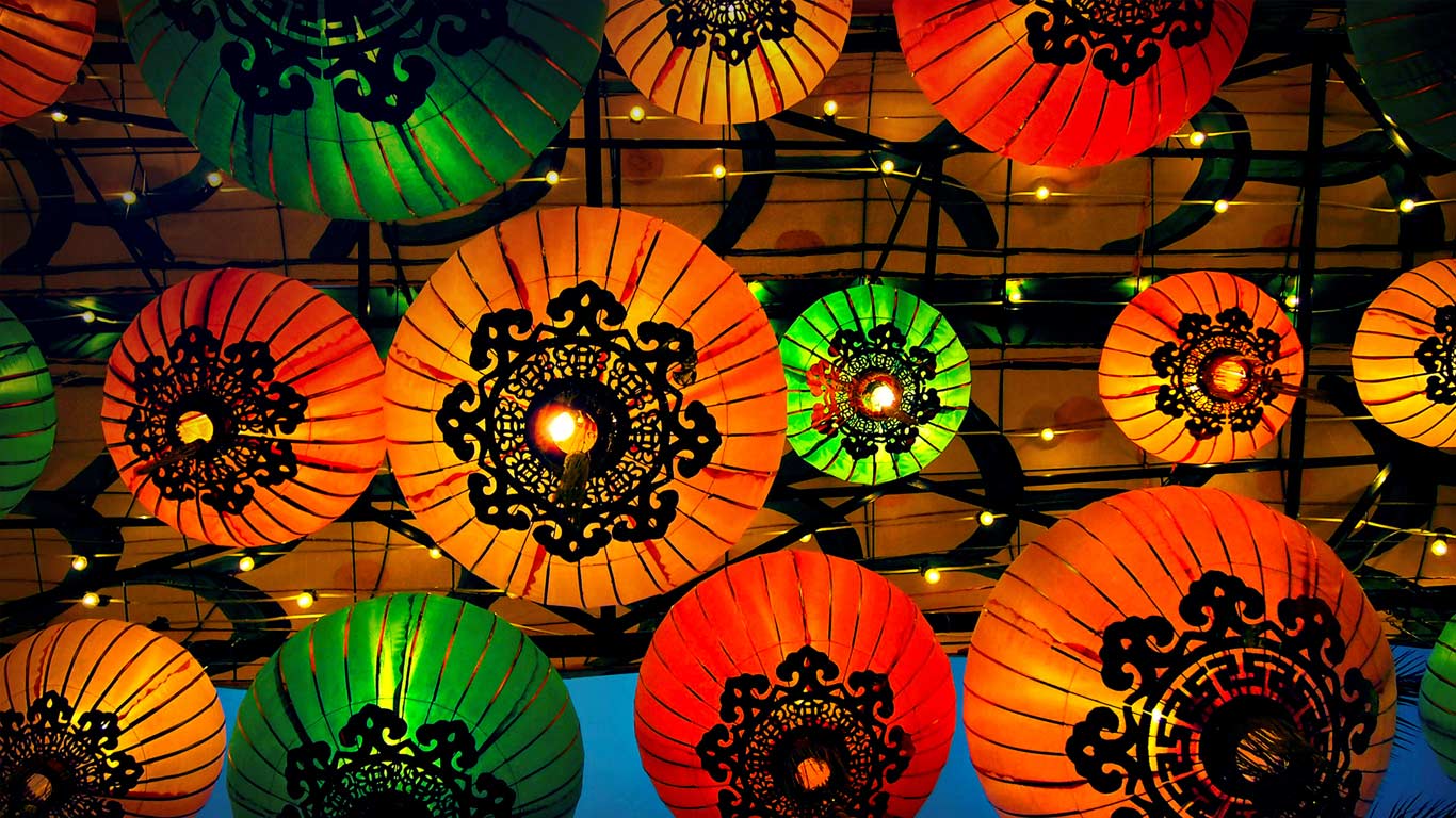 中国灯笼 (© Cheryl Chan/Flickr Open/Getty Images)(Bing China)