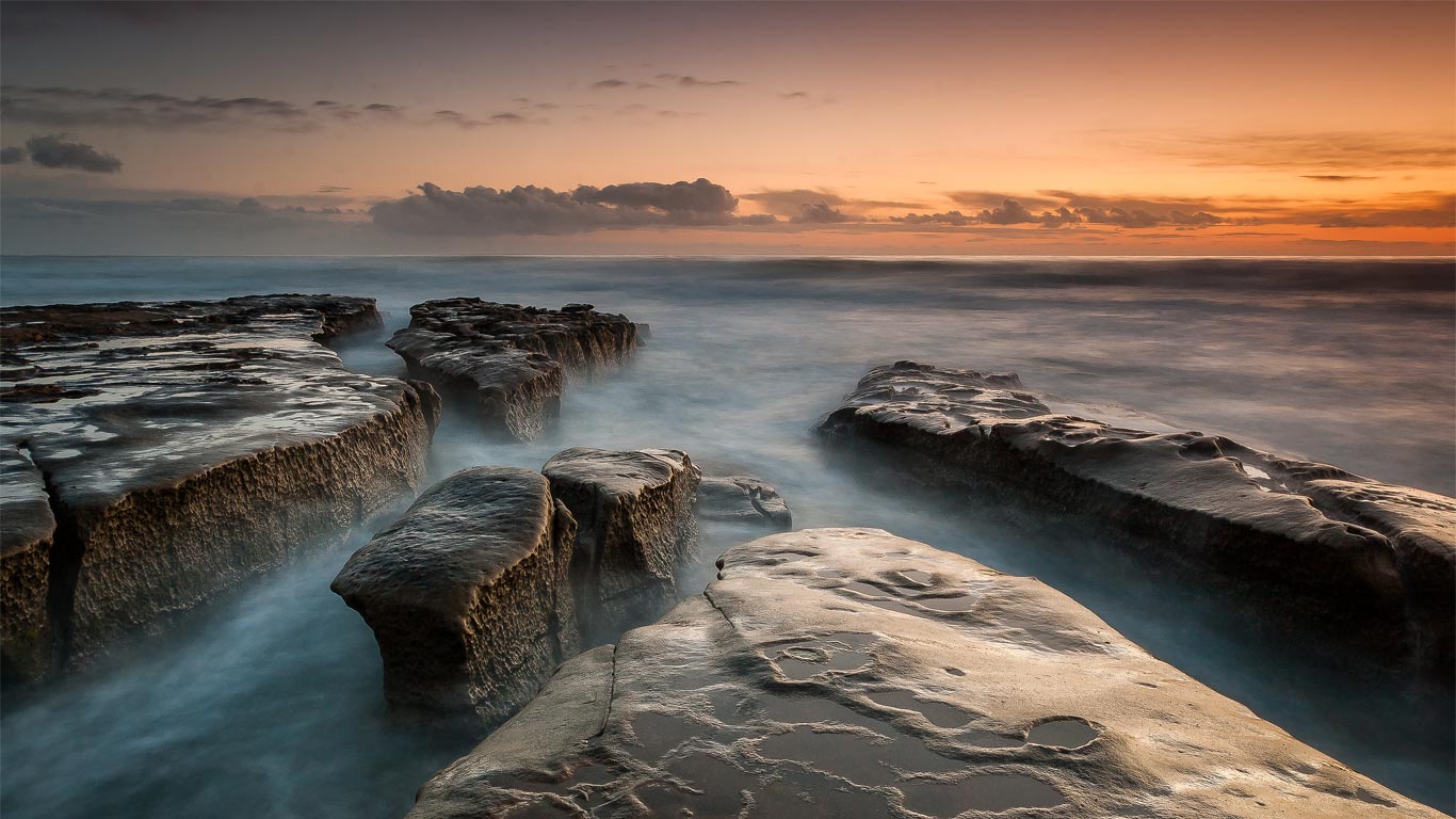 Low tide in La Jolla, San Diego, California (© Ragavendar Swamisai/500px)(Bing Canada)