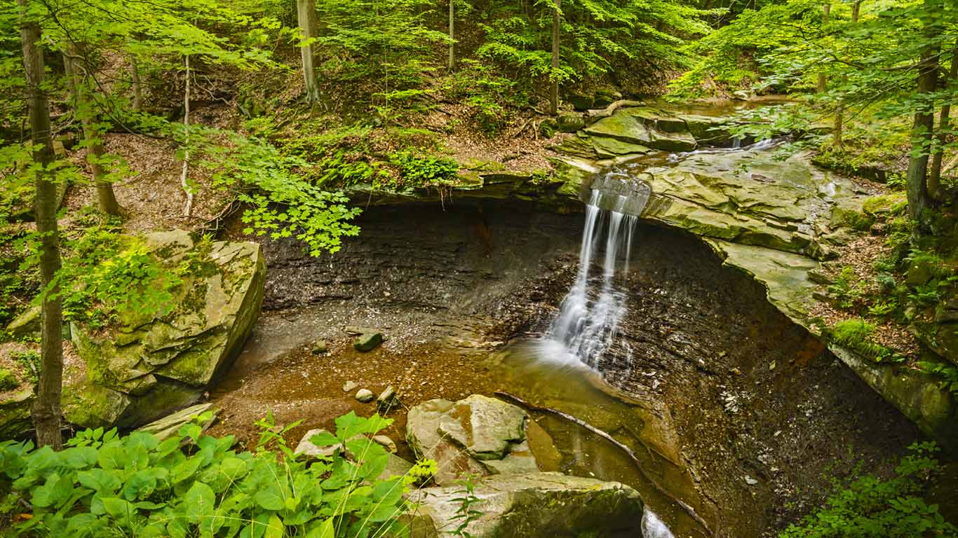 Blue Hen Falls, Cuyahoga Valley National Park, Ohio (© Patrick Jennings/Shutterstock)(Bing Canada)