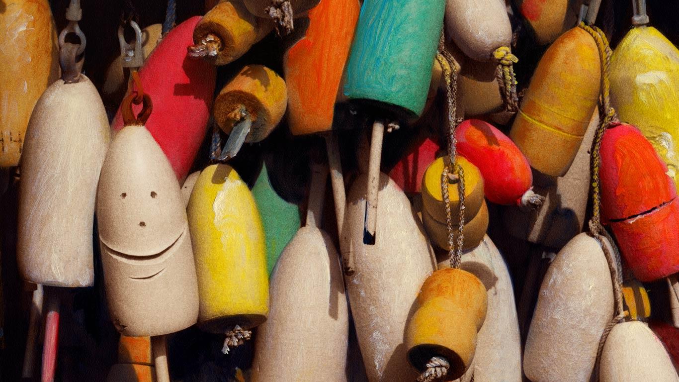 微笑的浮标 (© Cindy Mcintyre/Photolibrary/Getty Images)(Bing China)