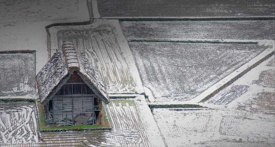 「冬の景色」岐阜県, 飛騨市 -- Hiromi Morita/AFLO &copy; (Bing Japan)