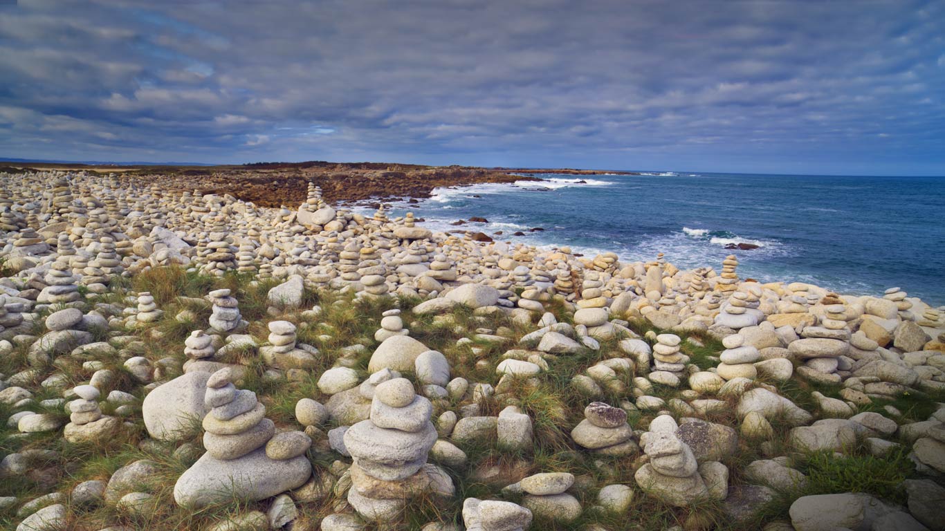 Côte de granit rose, Côte-d’Armor, Bretagne (© Frank Krahmer/Corbis)(Bing France)
