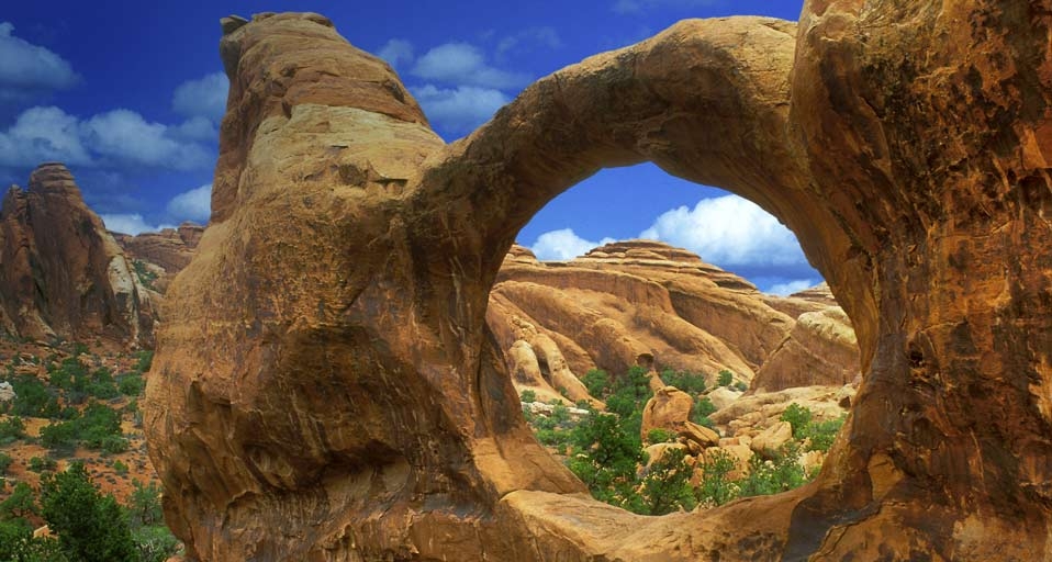 美国犹他州的拱门国家公园 -- Purestock/Getty Images &copy; (Bing China)