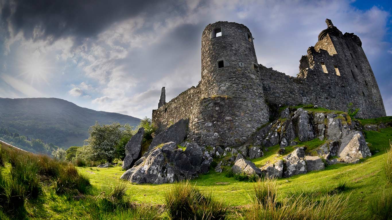 Kilchern Castle, Scotland (© Marc Muench/Tandem Stock)(Bing United Kingdom)