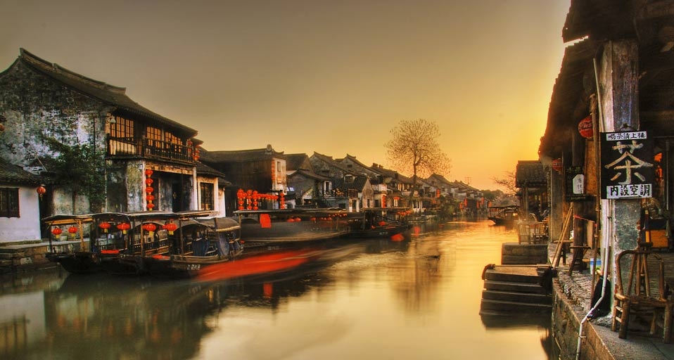 浙江嘉善西塘 -- “风光无忌，有景必应摄影大赛”/昂峰 &copy; (Bing China)