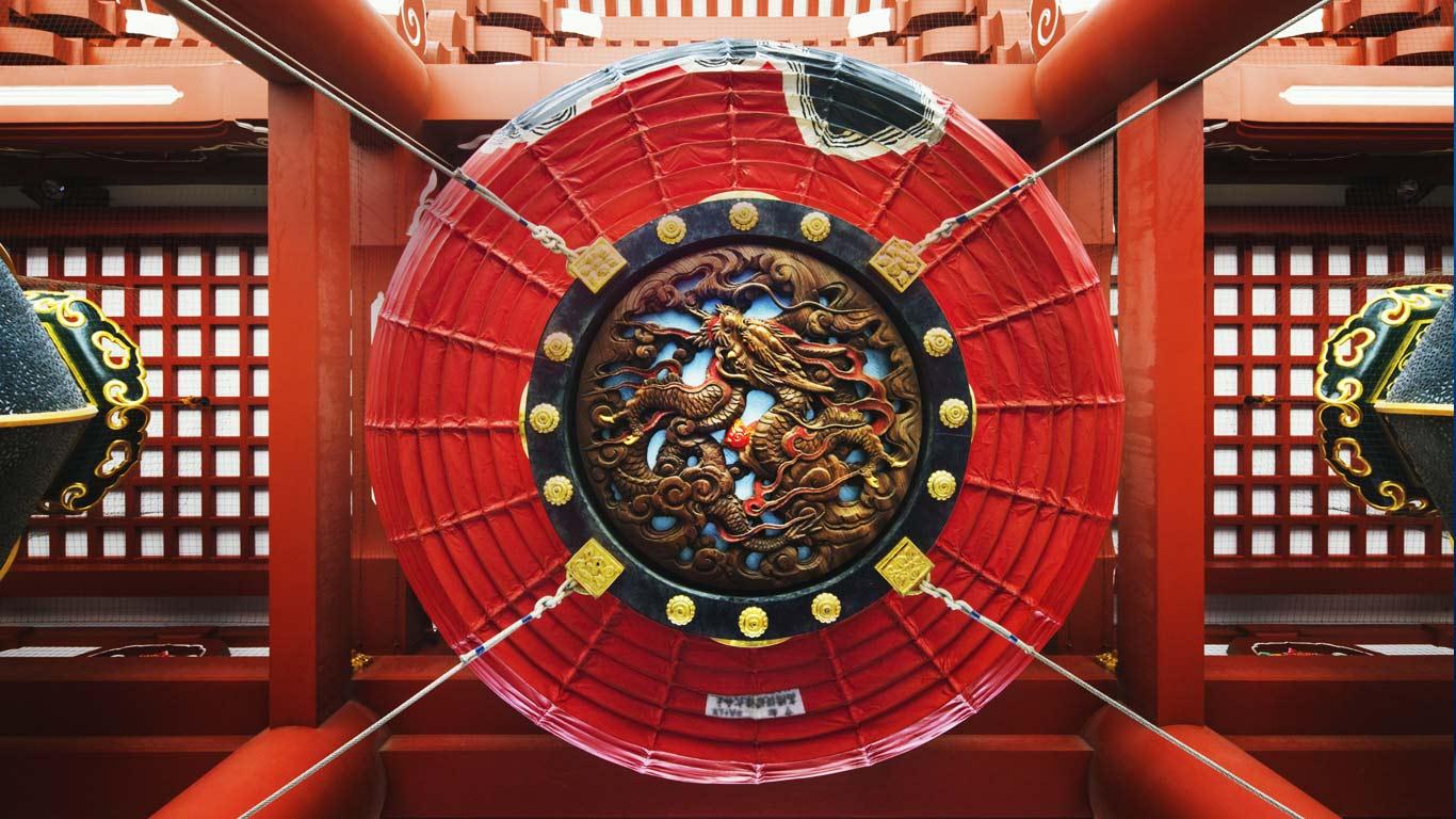 ｢浅草寺宝蔵門｣東京, 浅草 (© Jon Hicks/Corbis)(Bing Japan)