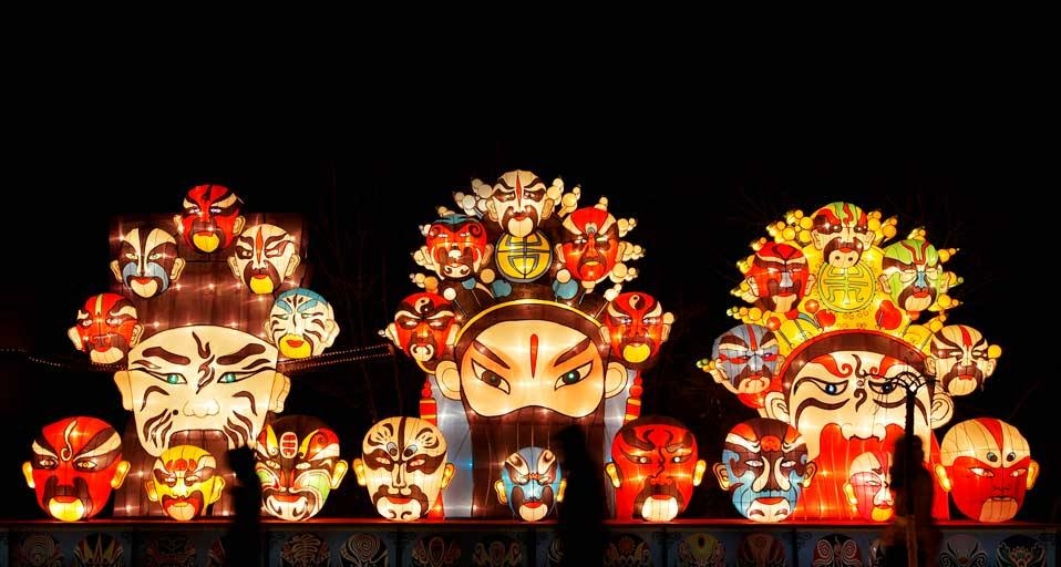 北京2012年2月6日元宵灯会 (© Lintao Zhang/Getty Images) &copy; (Bing China)