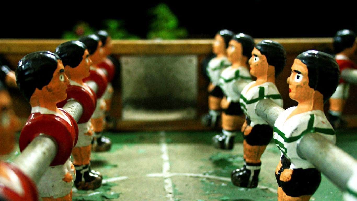 Alter Kickertisch (© Primo Nitka/National Geographic My Shot/National Geographic Society/Corbis)(Bing Deutschland)