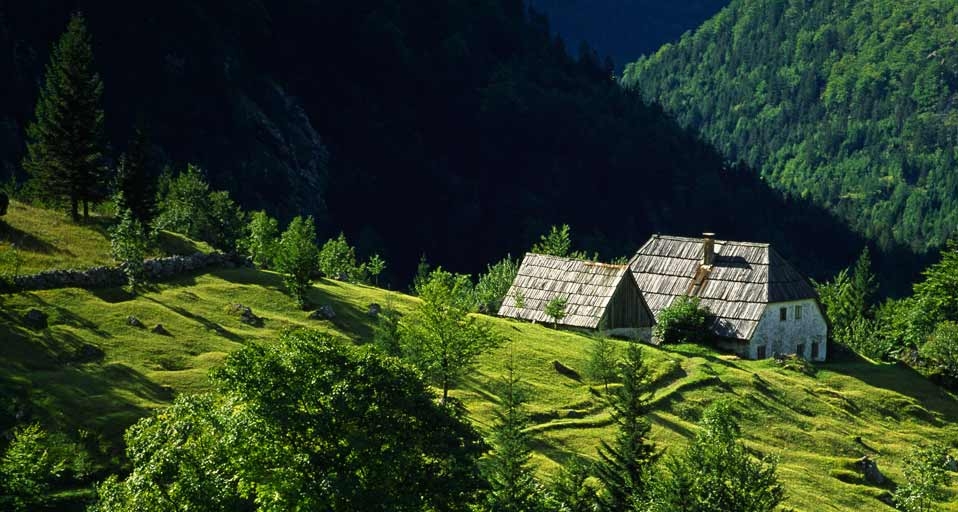 Landscape near Trenta, in the Triglav National Park, Slovenia -- SIME/eStock Photo &copy; (Bing Canada)