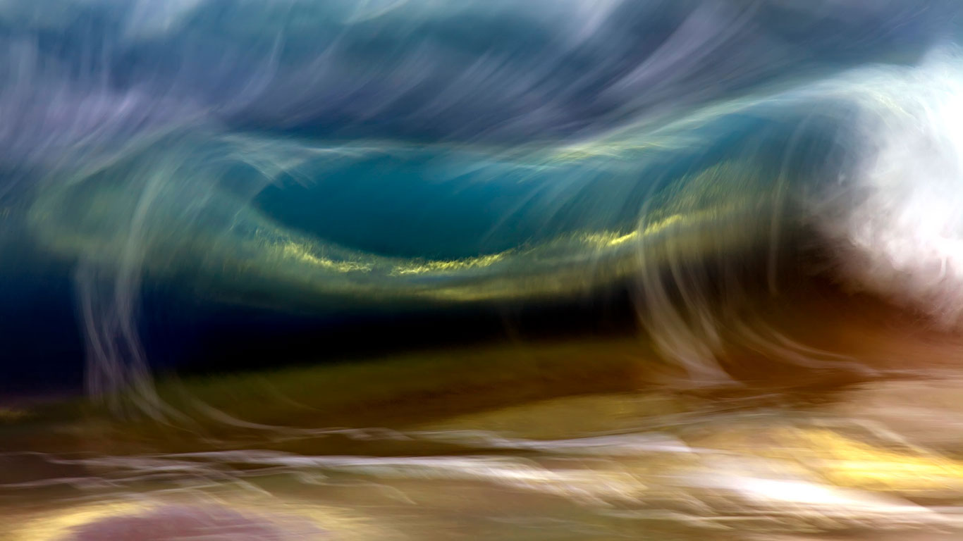 瓦胡岛的北岸的“波浪建筑”，美国夏威夷 (© Vince Cavataio/plainpicture)(Bing China)