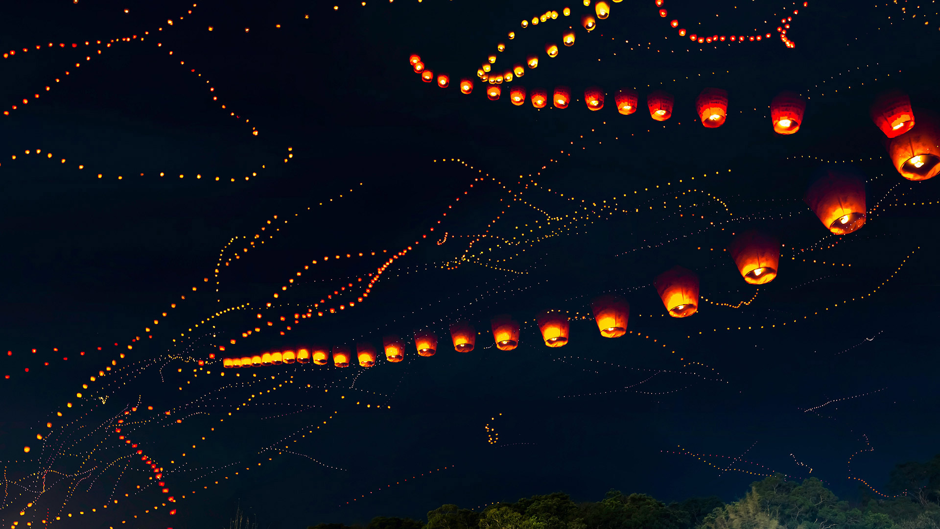 Laternenfest in Pingxi, Taiwan (© Jung-Pang Wu/Getty Images)(Bing Deutschland)