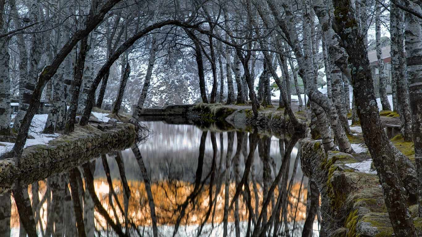 Zêzere River in Covão da Ametade, Serra da Estrela mountains, Portugal (© Joel Santos/Corbis)(Bing Canada)
