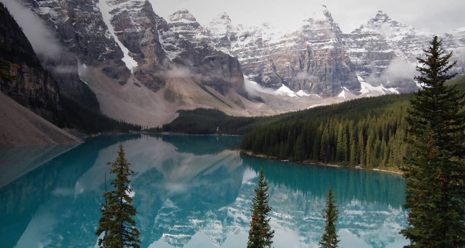 Lake Moraine in Banff National Park, Alberta, Canada -- Lokesh Gupta &copy; (Bing Canada)