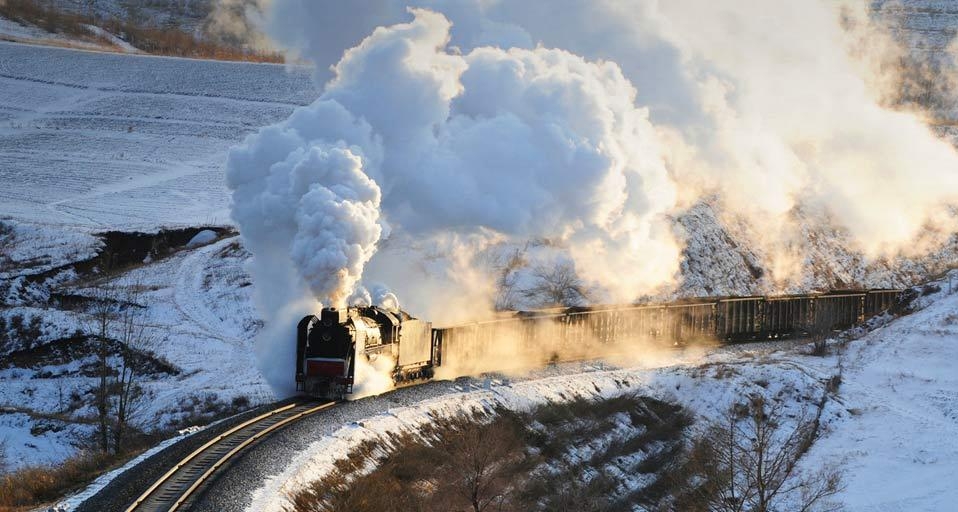货运列车 (© View Stock/Getty Images) &copy; (Bing China)