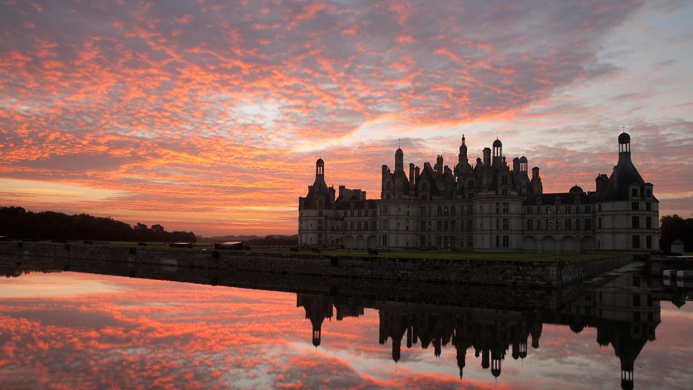 Château de Chambord dans le Loir-et-Cher, région Centre (© Escudero Patrick/Corbis)(Bing France)