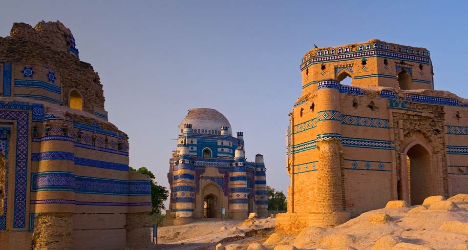 15th century Mausoleum of Bibi Jawindi in Uch Sharif, Pakistan -- Michele Falzone/Corbis &copy; (Bing Canada)