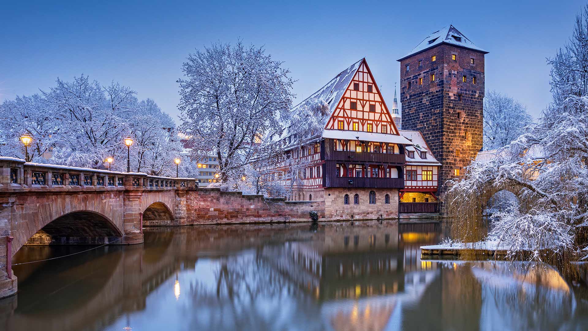 佩格尼茨河上的葡萄酒窖，德国纽伦堡 (© Reinhard Schmid/Huber/eStock Photo)(Bing China)