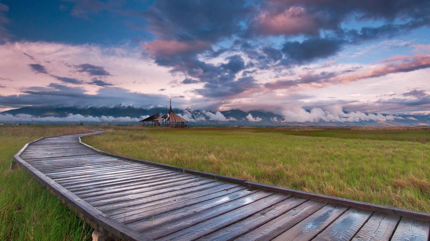 大盐湖肖尔兰兹自然保护区，美国犹他州 (© Austin Cronnelly/Tandem Stills + Motion)(Bing China)