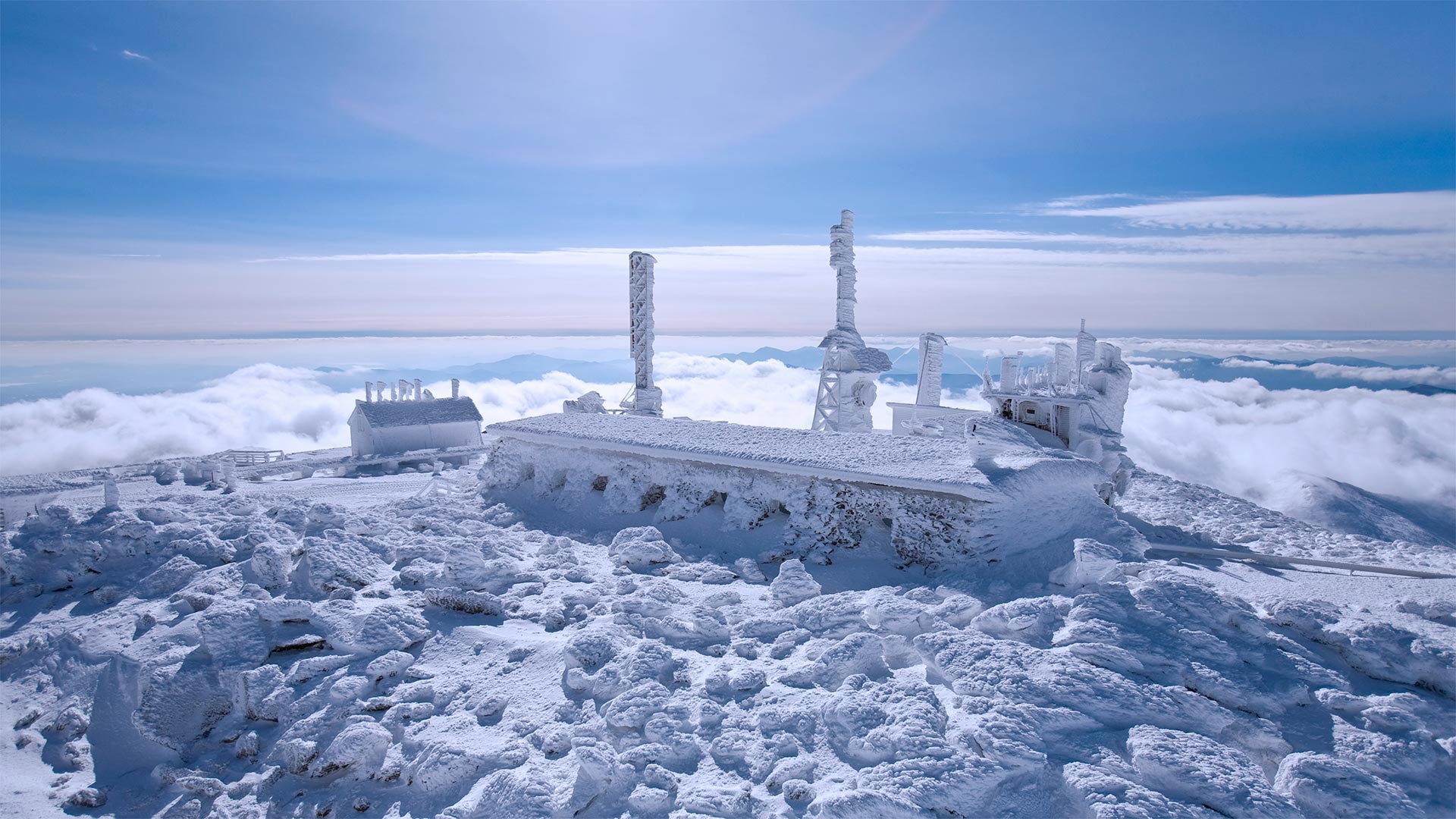 华盛顿山天文台，新罕布什尔州 (© Mike Theiss/Getty Images)(Bing China)