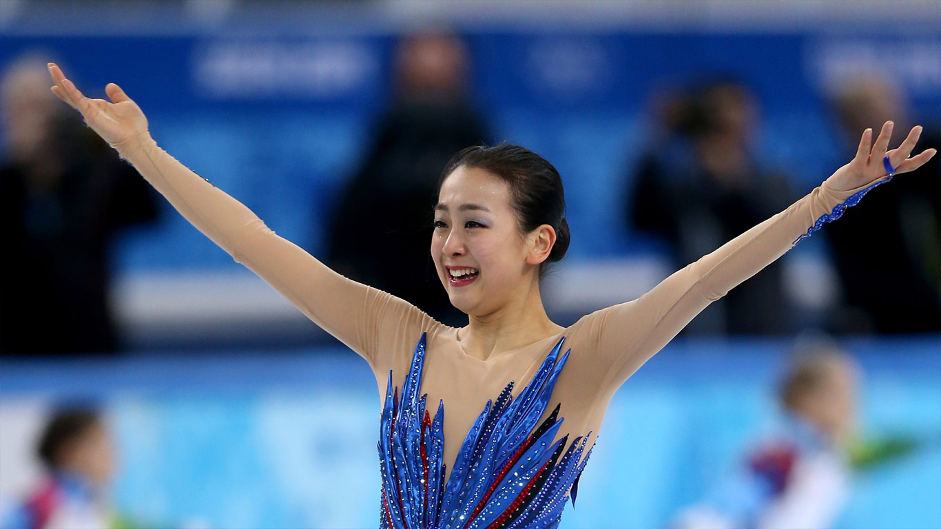 ｢フィギュア女子フリー・浅田真央｣ソチ冬季五輪, アイスバーグ・スケート・パレス (© Matthew Stockman/Getty Images)(Bing Japan)