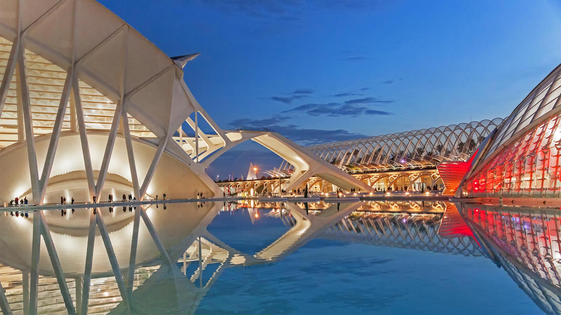 The City of Arts and Sciences in Valencia, Spain (© MAIKA 777/Getty Images)(Bing Canada)