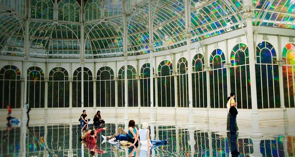Palacio de Cristal, located in Buen Retiro Park, Madrid, Spain -- Krzysztof Dydynski/Lonely Planet Images &copy; (Bing Canada)