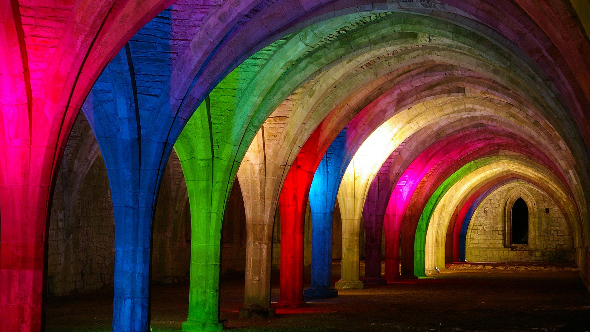 Fountains Abbey cellarium, North Yorkshire (© k33adr/iStock/Getty Images Plus)(Bing United Kingdom)