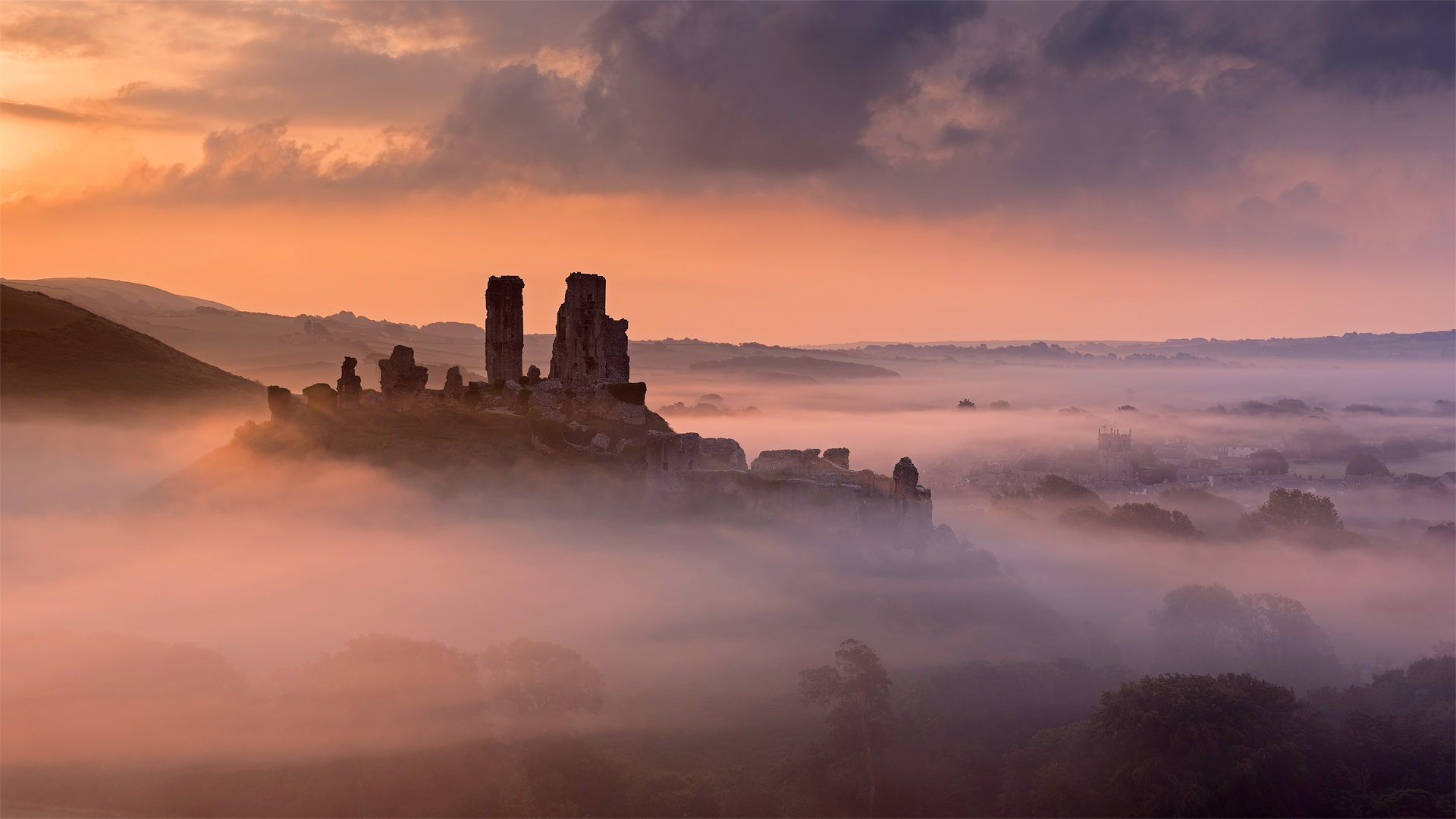 科夫堡，英国多塞特 (© Ross Hoddinott/Minden Pictures)(Bing China)