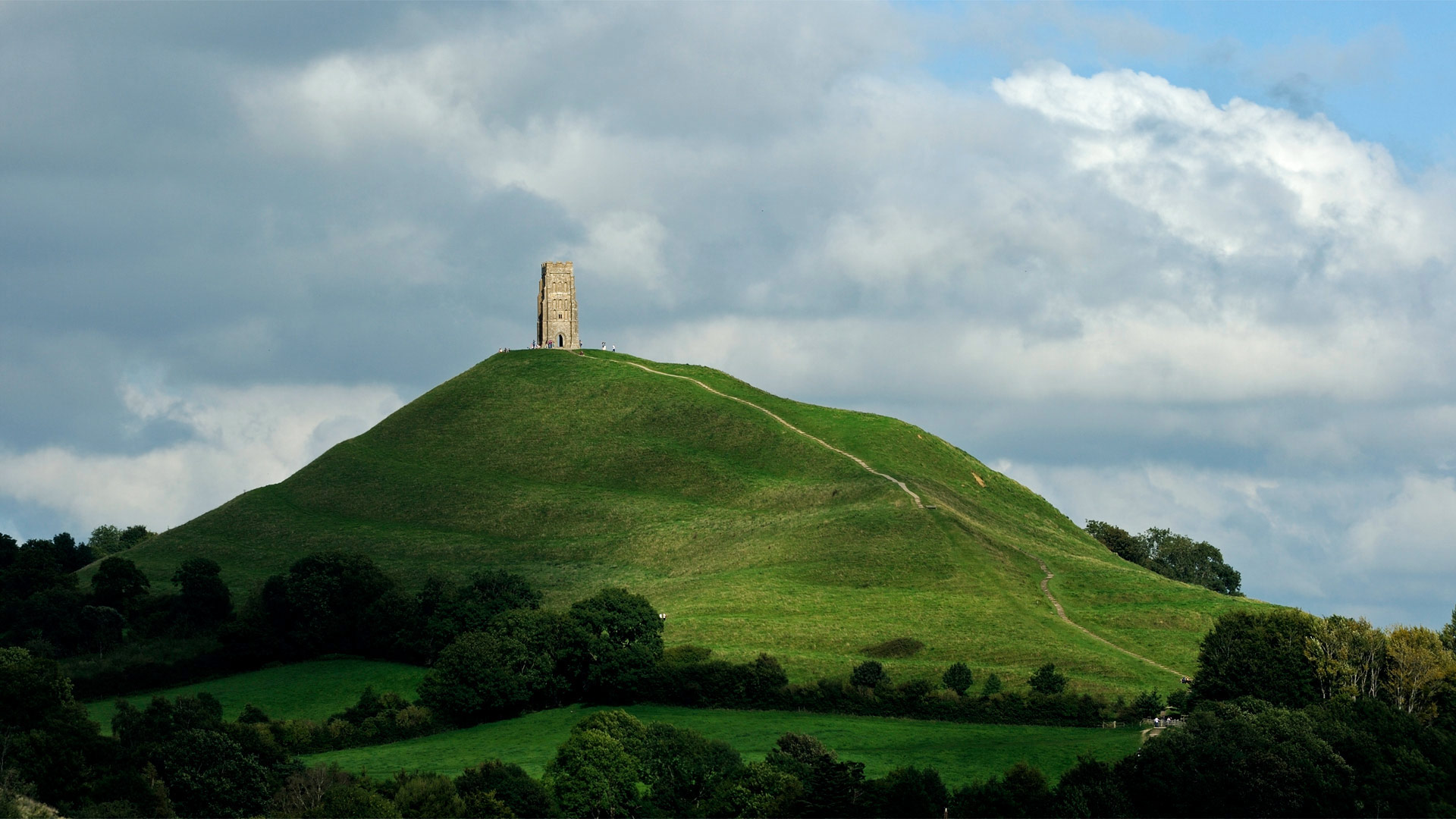 格拉斯顿伯里托尔和圣迈克尔塔，英格兰 (© Spraggon Photography/Getty Images Plus)(Bing China)