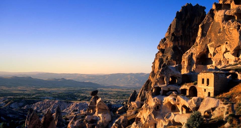 Hot air balloons over Cappadocia, Central Anatolia, Turkey, Asia -- Günter Flegar/imagebroker.net/Photolibrary &copy; (Bing United States)