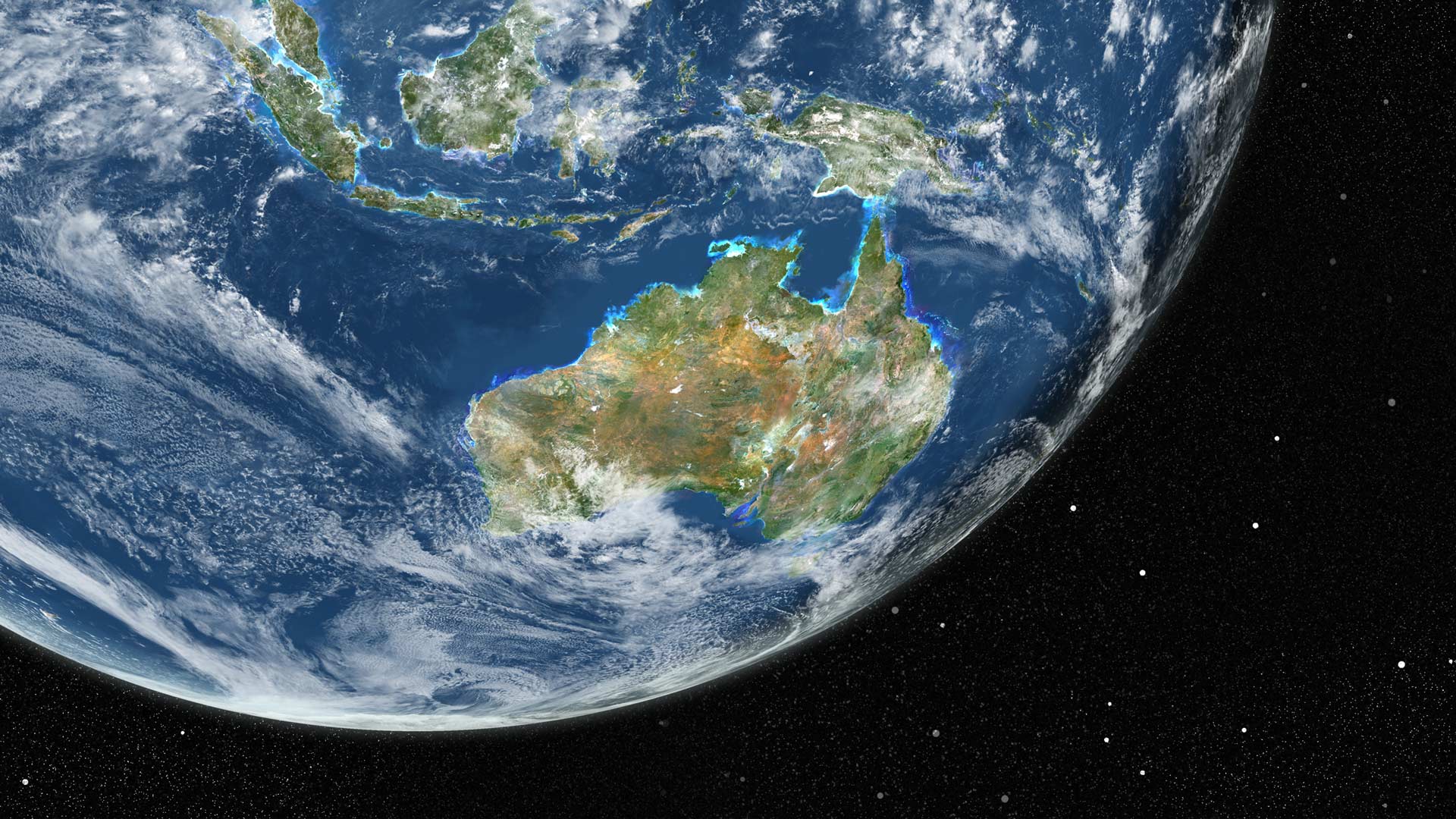 True-colour image of Earth from Landsat satellites (© Planet Observer/Universal Images Group via Getty Images)(Bing Australia)