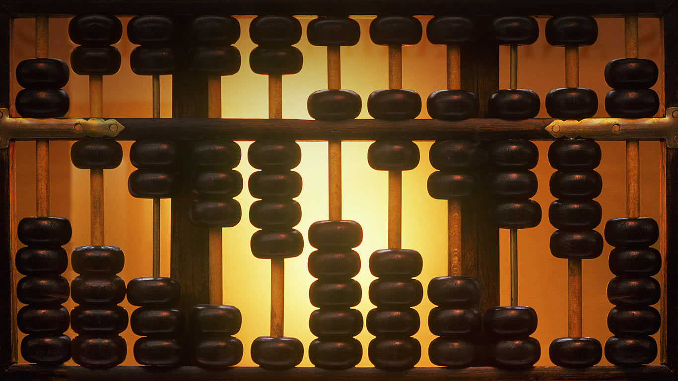算盘 (© William James Warren/Science Faction/Corbis)(Bing China)