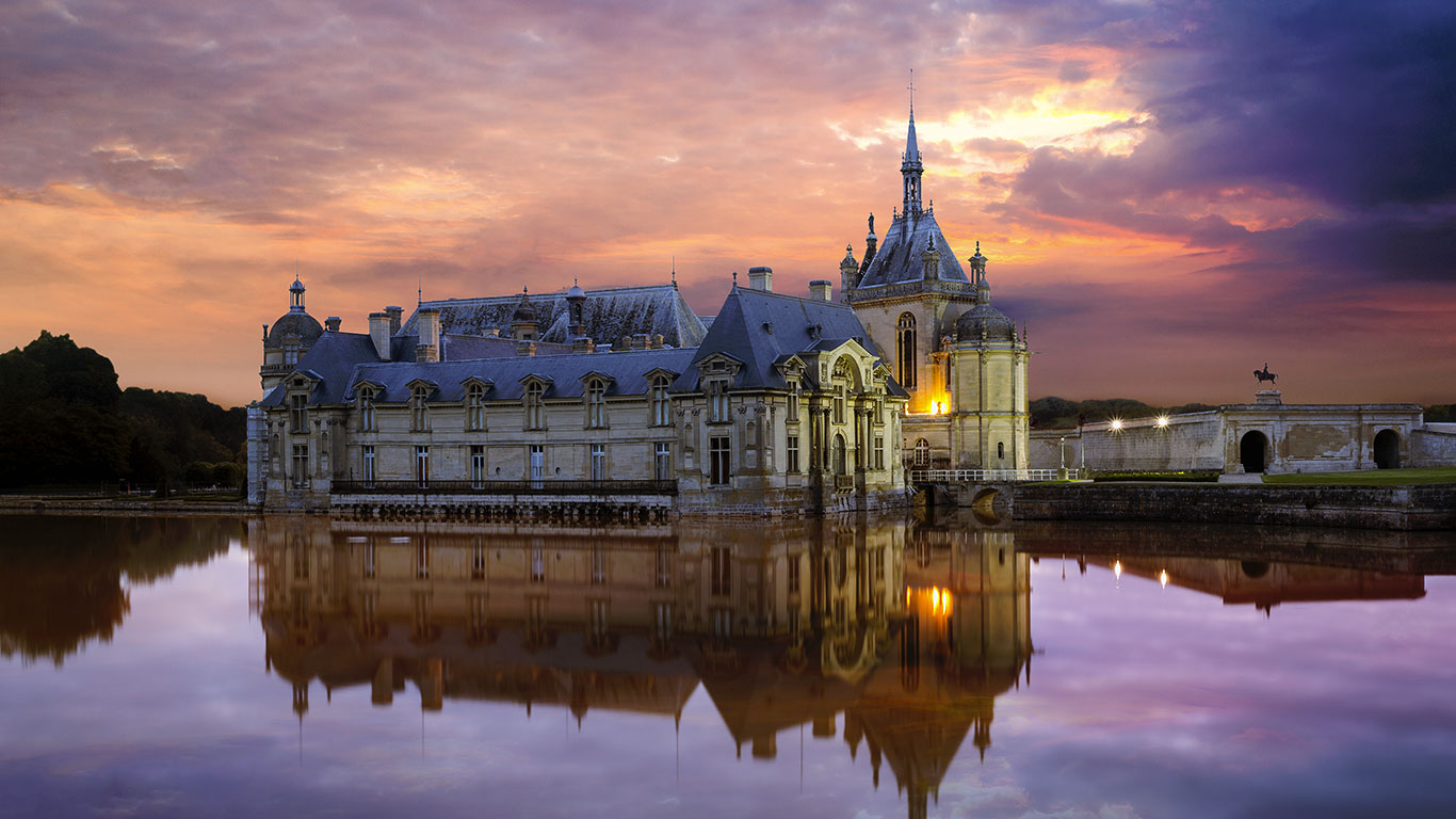 Château de Chantilly, Oise, France (© PEC Photo/Getty Images)(Bing France)