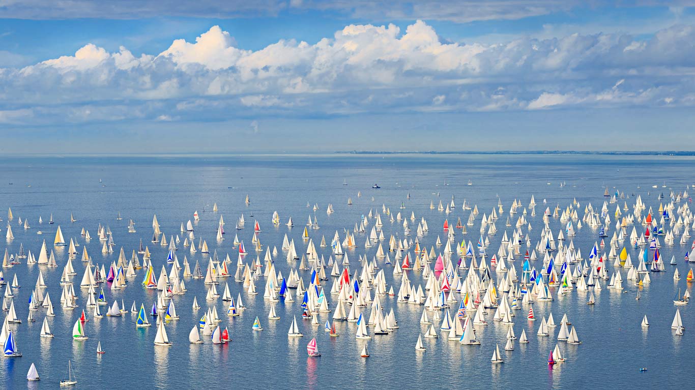 Barcolana regatta, Gulf of Trieste, Italy (© SIME/eStock Photo)(Bing Canada)