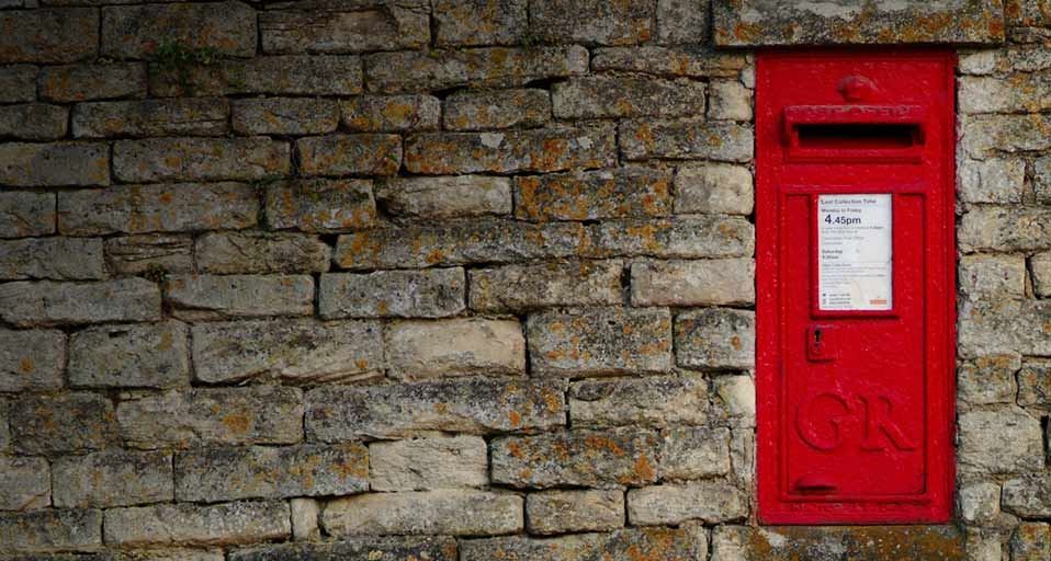 Letterbox mounted in a Cotswold stone wall -- Tony Pleavin/Britian on View/Photolibrary &copy; (Bing United Kingdom)