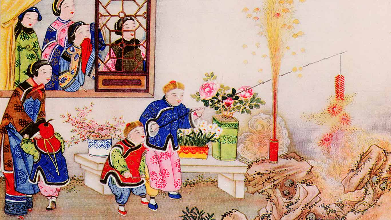 【今日元旦】  (© The Art Archive/SuperStock)(Bing China)