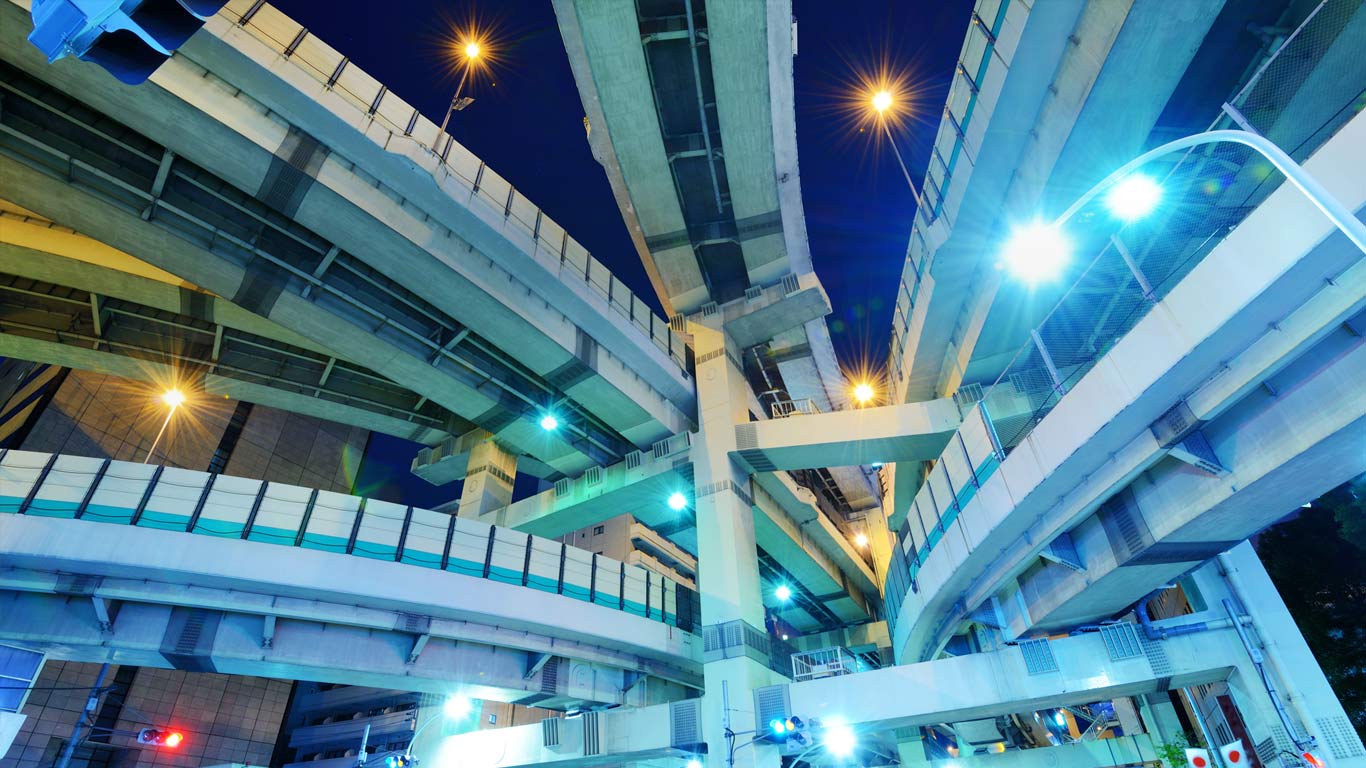 ｢箱崎ジャンクション｣東京, 中央区 (© Sean Pavone/Alamy)(Bing Japan)