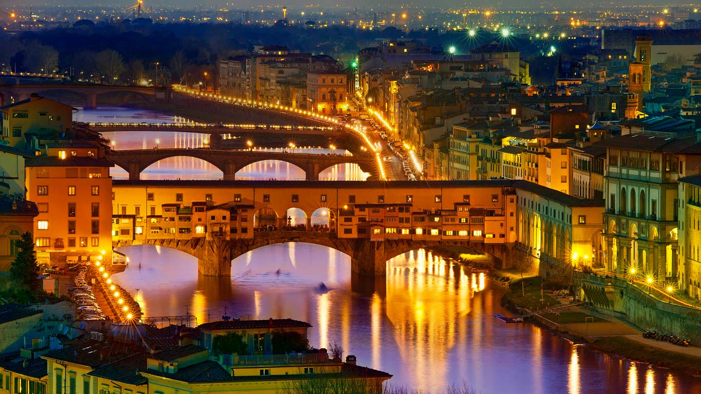 Ponte Vecchio, Florenz, Italien (© Sylvain Sonnet/Corbis)(Bing Deutschland)