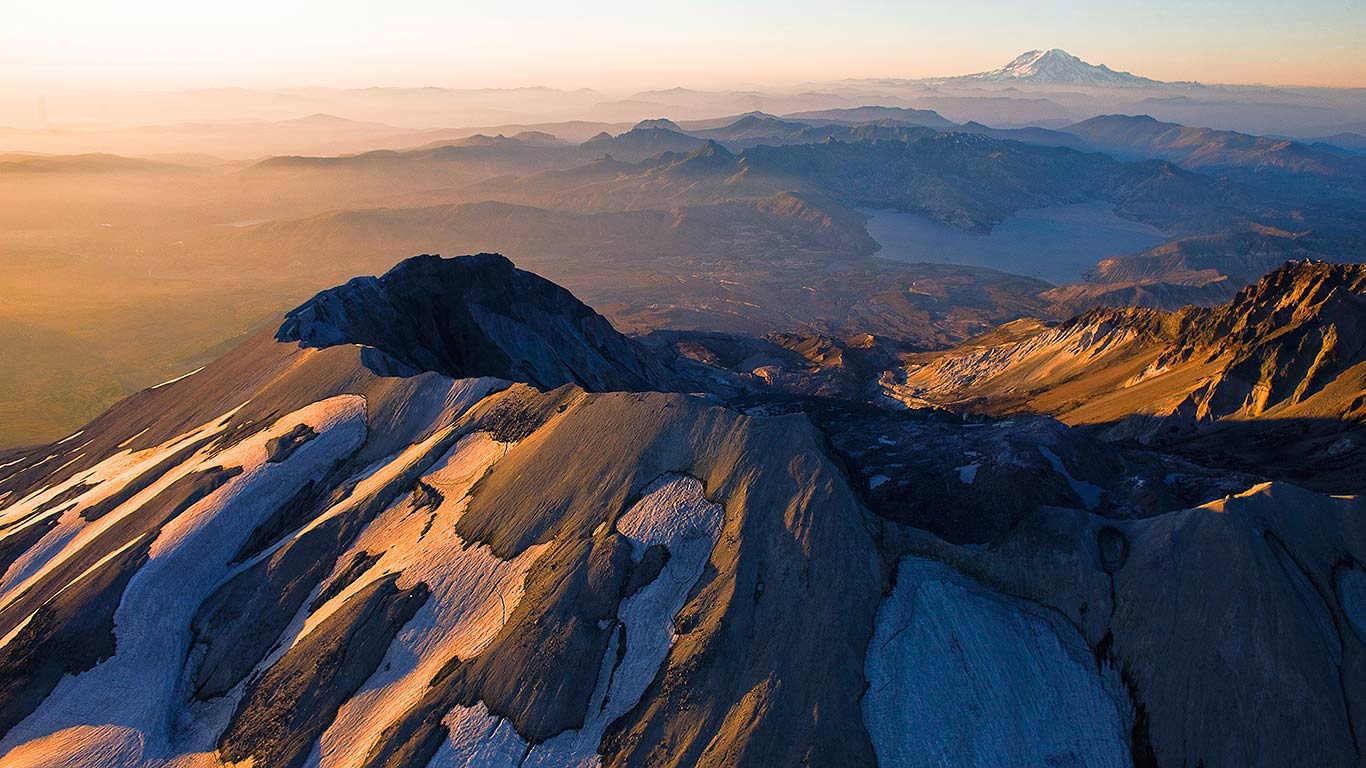 Mount Saint Helens, Washington, USA (© Diane Cook and Len Jenshel/Getty Images)(Bing Canada)