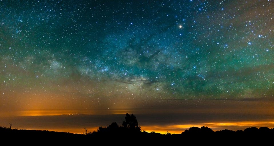 Milky Way seen from Mount Teide, Tenerife, Canary Islands, Spain (© Terje Sørgjerd/TSO Photography) &copy; (Bing United States)