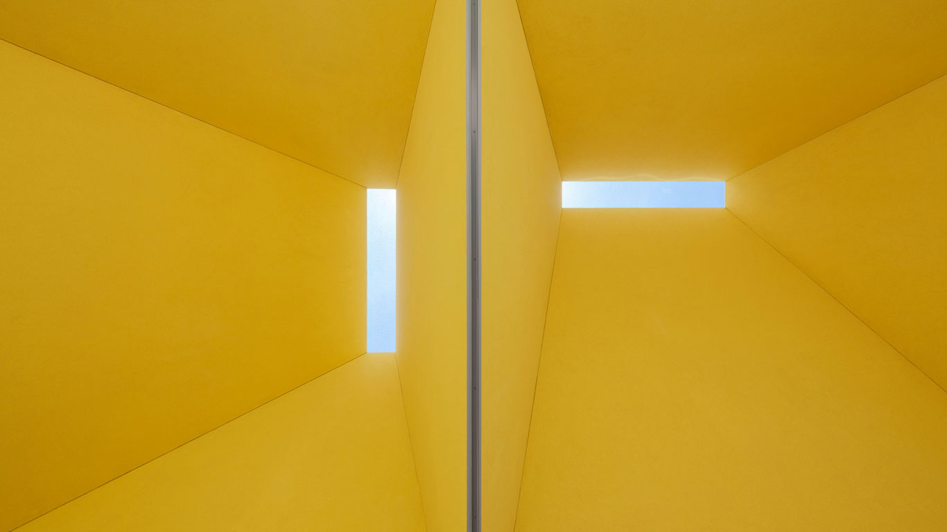Webb教堂公园里一个建筑的室内吊顶，达拉斯，德克萨斯州 (© ARCHPHOTO/Gallery Stock)(Bing China)