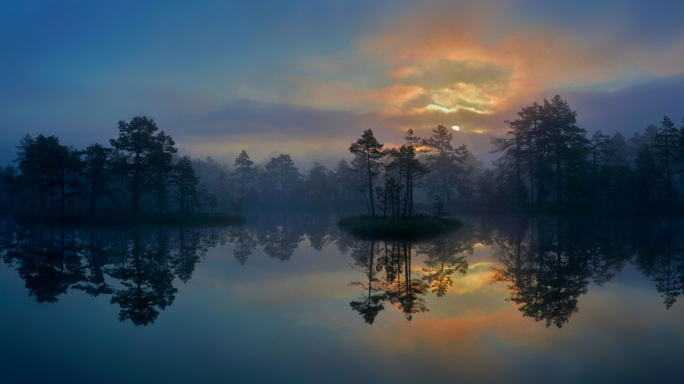 西曼兰省的一片湿地，瑞典 (© Hans Strand/Getty Images)(Bing China)