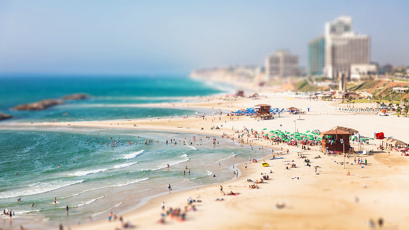 以色列，海尔兹利亚 (© Dima Shapira/500px)(Bing China)