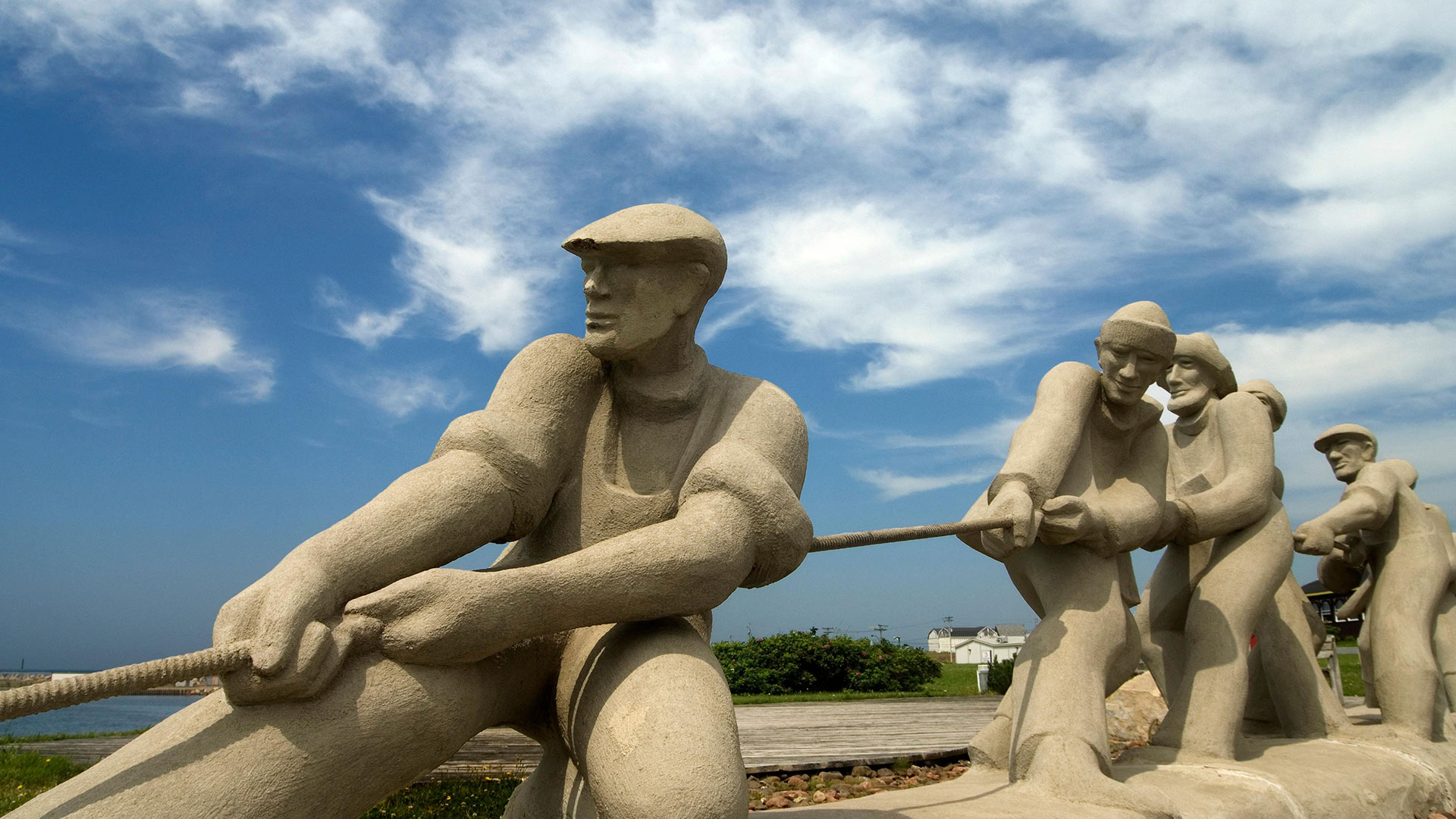 Fishermen Monument at L