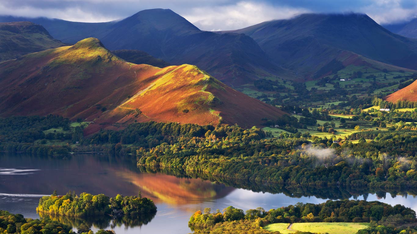 Cat Bells fell above Derwentwater in the Lake District, Cumbria (© Adam Burton/Getty Images)(Bing United Kingdom)