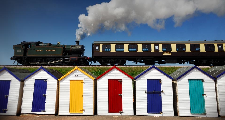 Paignton and Dartmouth Steam Railway, Paignton, Devon, England -- SIME/eStock Photo &copy; (Bing United Kingdom)