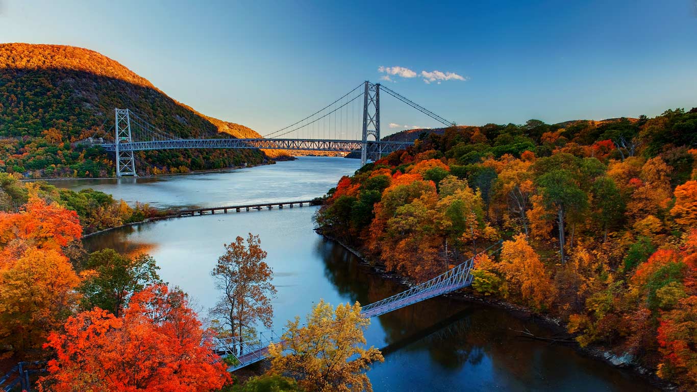 Harriman State Park, Hudson River Valley, New York (© Arnab Banerjee/Gallery Stock)(Bing Deutschland)