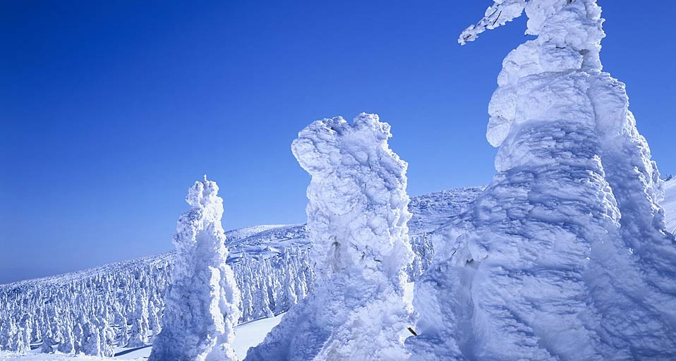 ｢蔵王樹氷まつり｣山形, 蔵王温泉 -- Japan Travel Bureau/Photolibrary &copy; (Bing Japan)