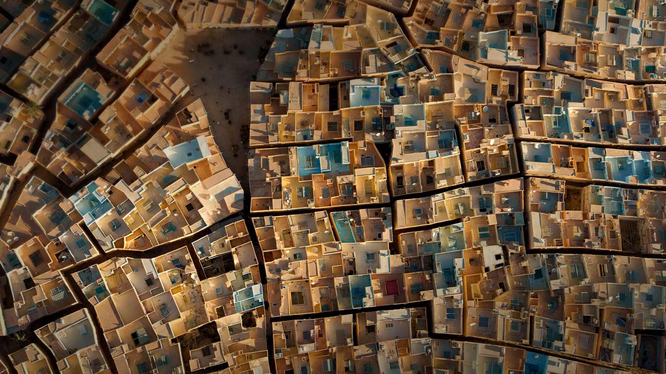 Beni Isguen, Ghardaia, Algeria (© George Steinmetz/Corbis)(Bing Canada)