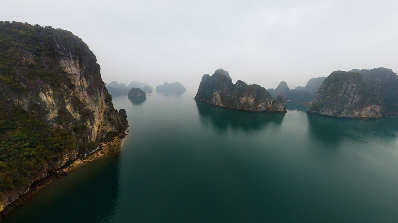 越南下龙湾 (© AirPano)(Bing China)